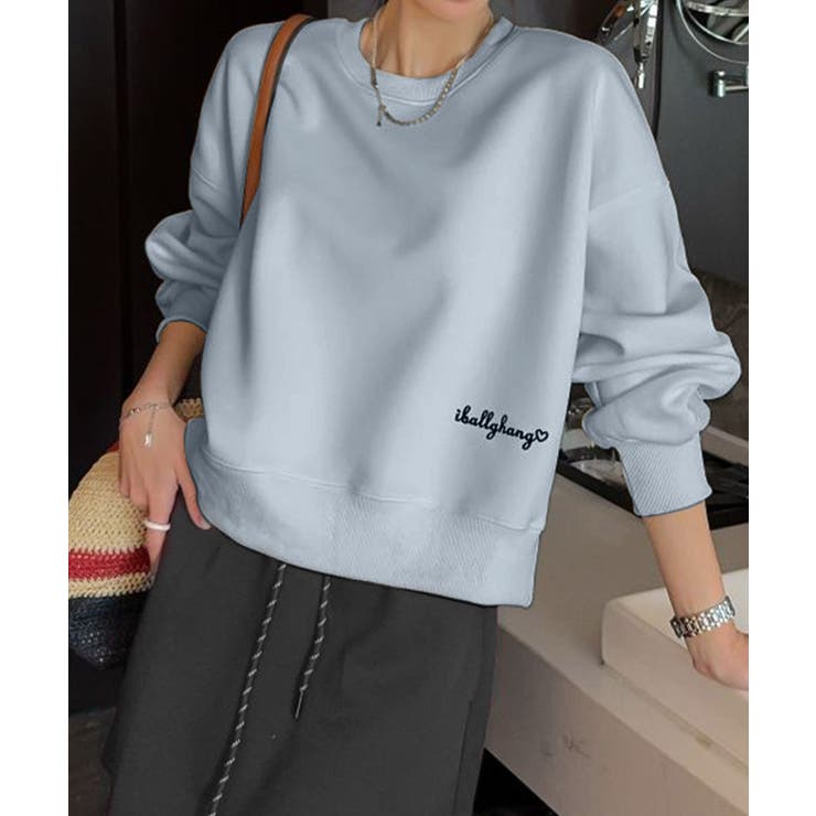 シンプルロゴデザインスウェット | aimoha  | 詳細画像10 