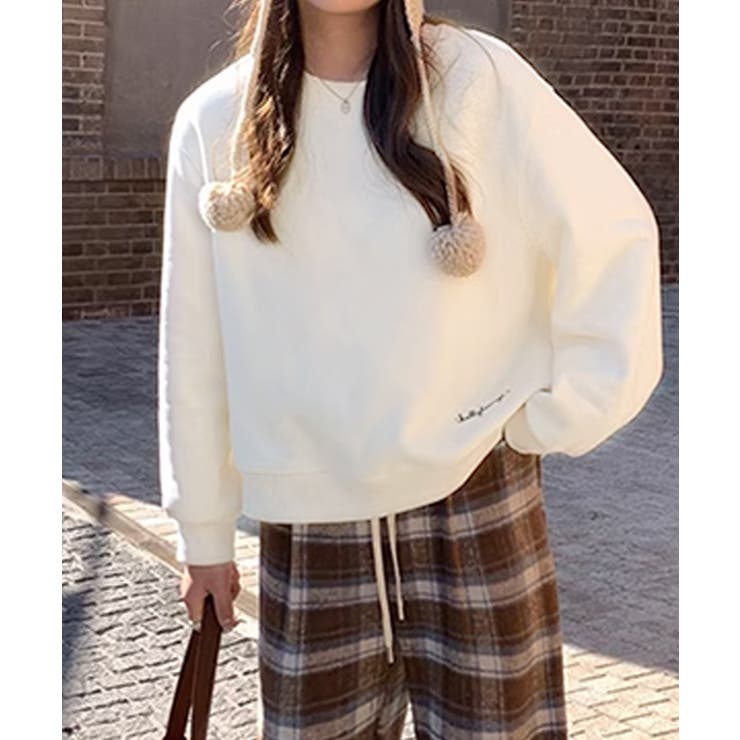 シンプルロゴデザインスウェット | aimoha  | 詳細画像2 