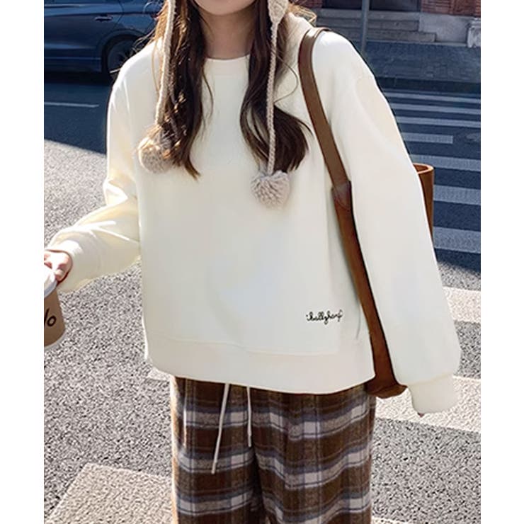 シンプルロゴデザインスウェット | aimoha  | 詳細画像4 