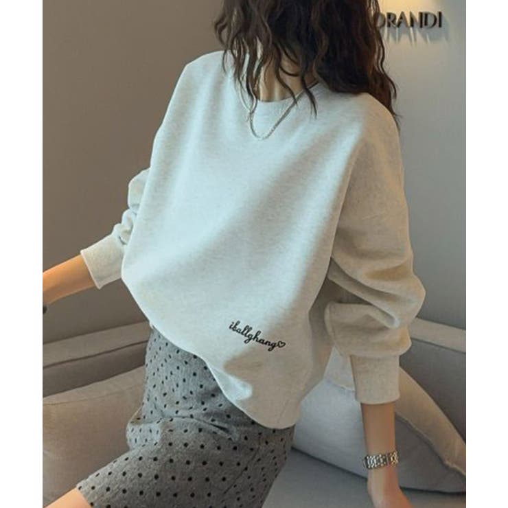 シンプルロゴデザインスウェット | aimoha  | 詳細画像7 