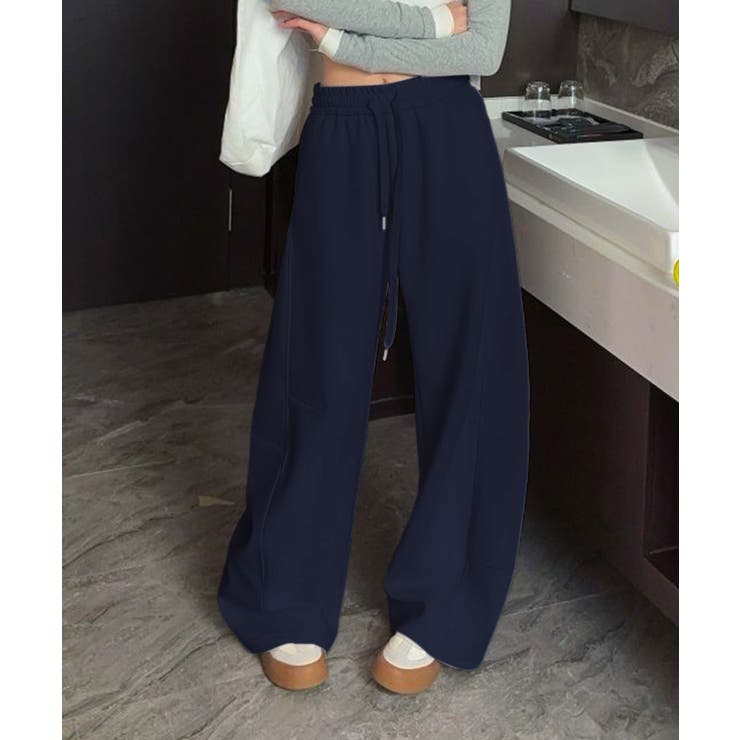 ワイドカーブパンツ | aimoha  | 詳細画像4 