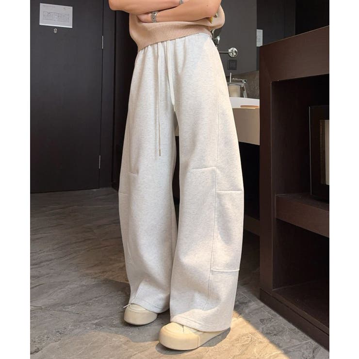 ワイドカーブパンツ | aimoha  | 詳細画像9 