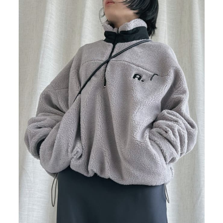 オリジナルハーフジップボアプルオーバー【AW】 | aimoha  | 詳細画像12 