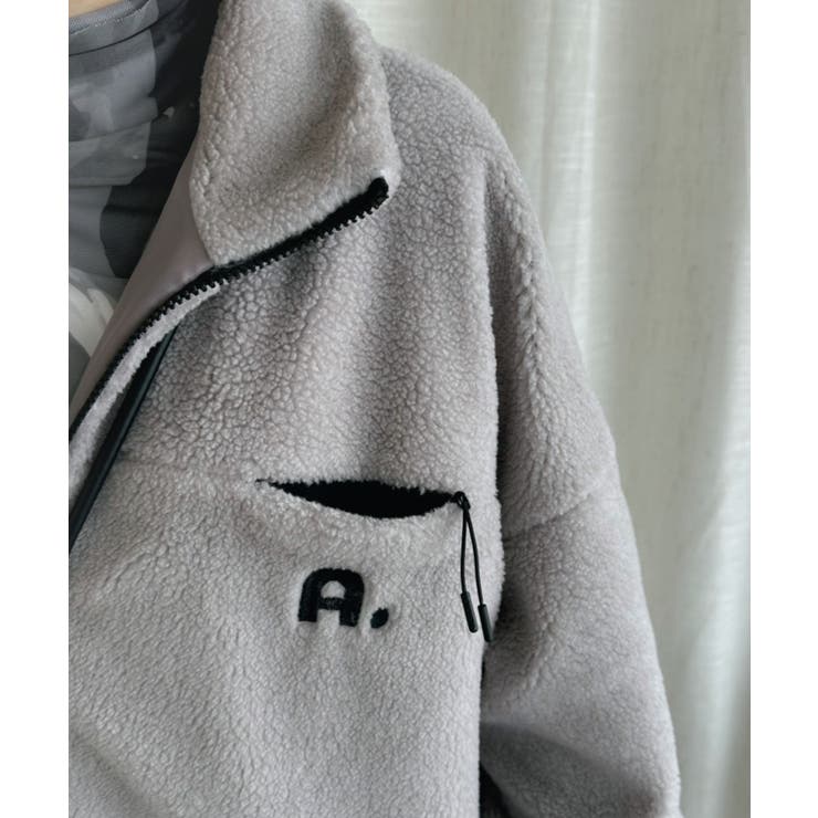 オリジナルハーフジップボアプルオーバー【AW】 | aimoha  | 詳細画像5 