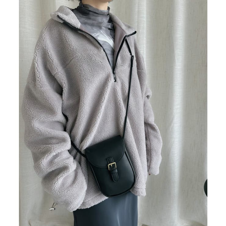 オリジナルハーフジップボアプルオーバー【AW】 | aimoha  | 詳細画像7 