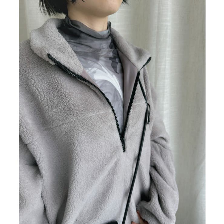 オリジナルハーフジップボアプルオーバー【AW】 | aimoha  | 詳細画像8 