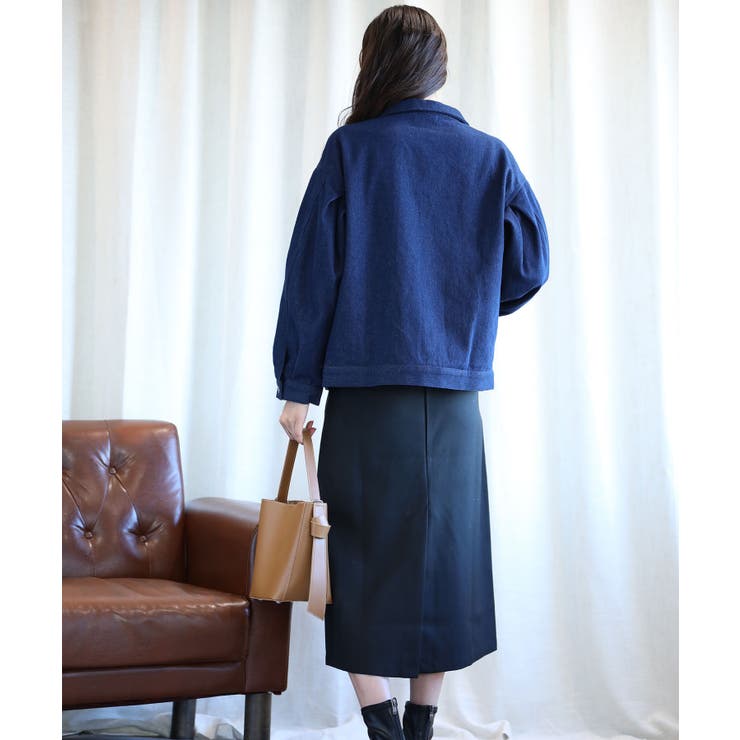 オリジナルショット丈デニムジャケット | aimoha  | 詳細画像20 