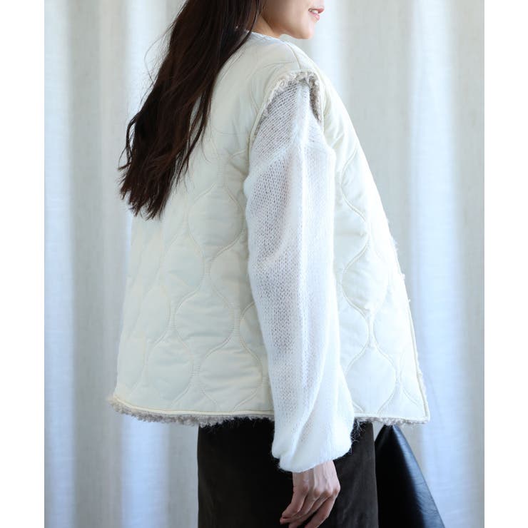 オリジナル2WAYボアベスト【AW】 | aimoha  | 詳細画像7 