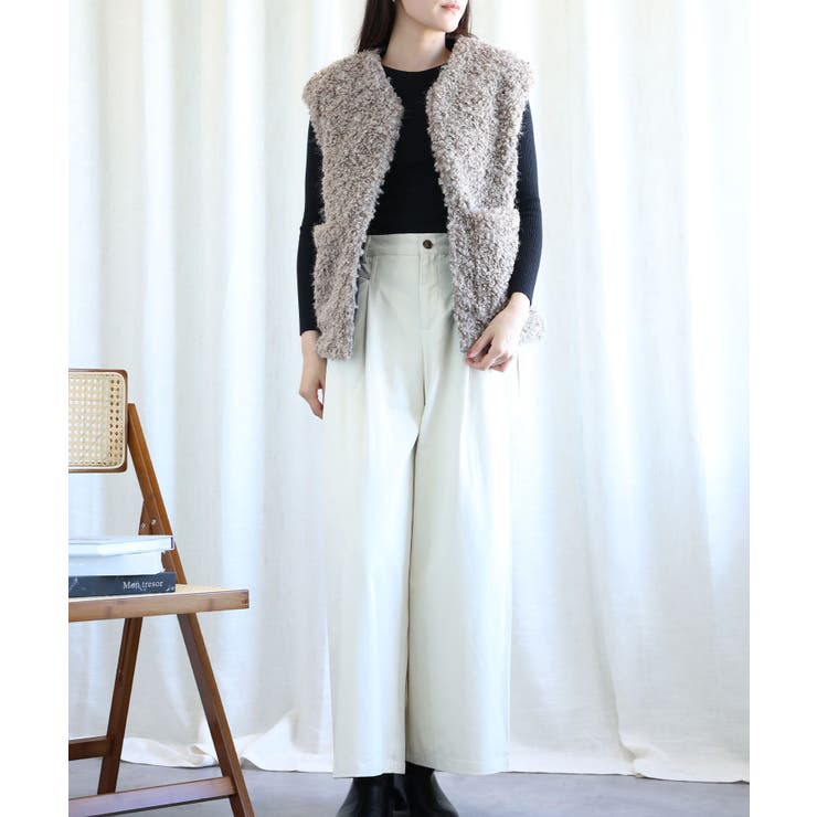 オリジナル2WAYボアベスト【AW】 | aimoha  | 詳細画像13 