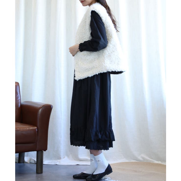 オリジナル2WAYボアベスト【AW】 | aimoha  | 詳細画像21 