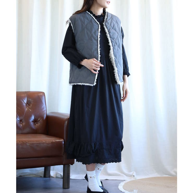 オリジナル2WAYボアベスト【AW】 | aimoha  | 詳細画像26 