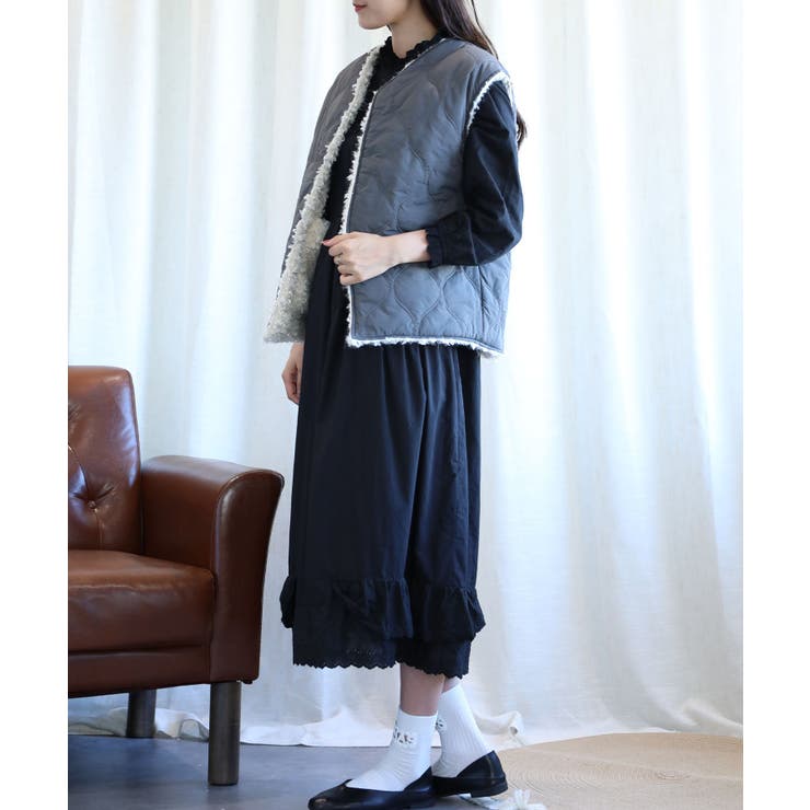 オリジナル2WAYボアベスト【AW】 | aimoha  | 詳細画像27 