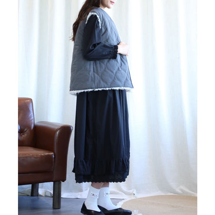 オリジナル2WAYボアベスト【AW】 | aimoha  | 詳細画像28 