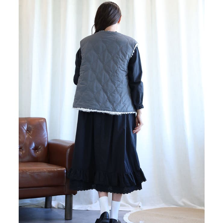 オリジナル2WAYボアベスト【AW】 | aimoha  | 詳細画像31 