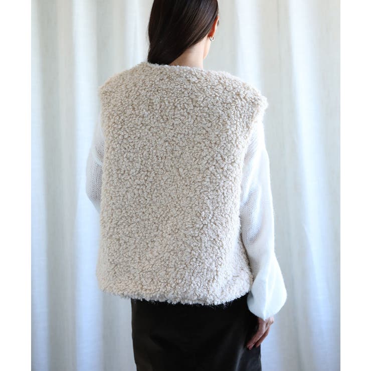 オリジナル2WAYボアベスト【AW】 | aimoha  | 詳細画像37 