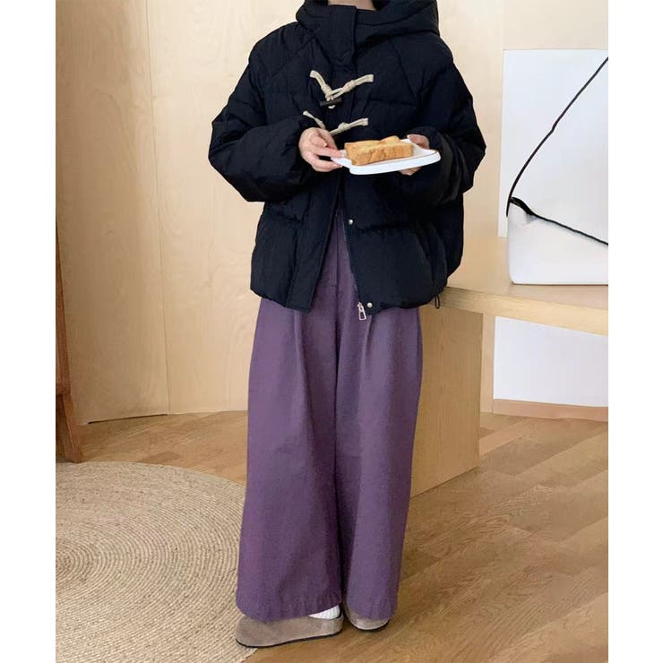 フード付きショートダウンジャケット | aimoha  | 詳細画像13 