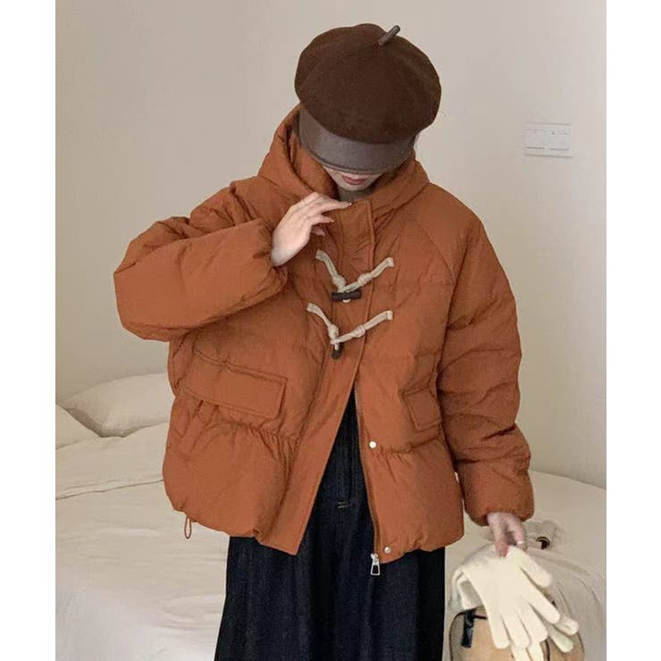 フード付きショートダウンジャケット | aimoha  | 詳細画像7 