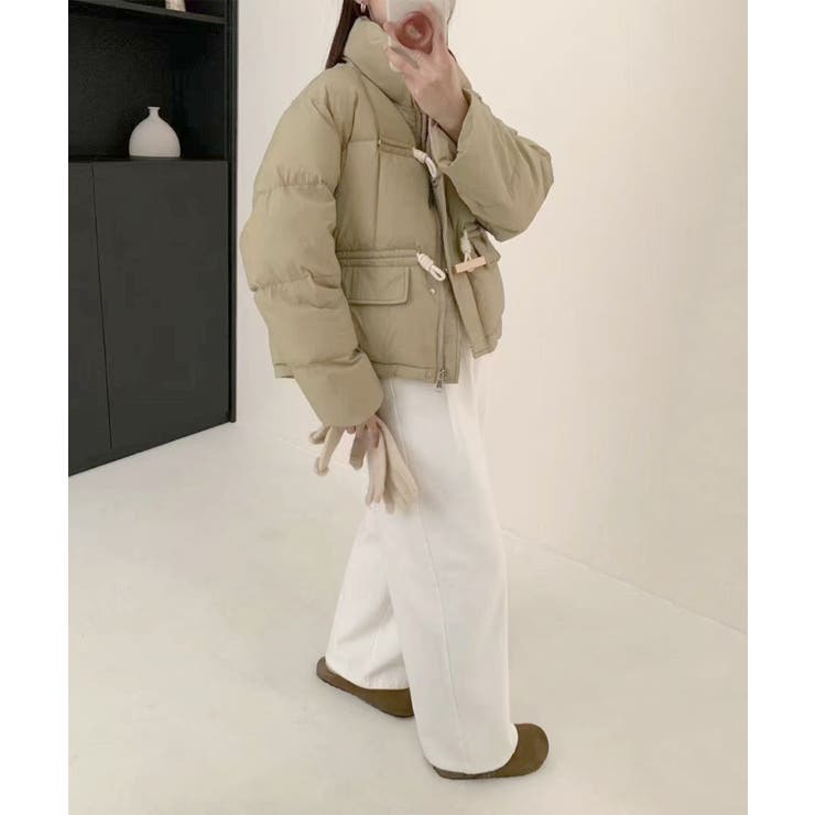 ダッフルショート丈ダウン | aimoha  | 詳細画像4 