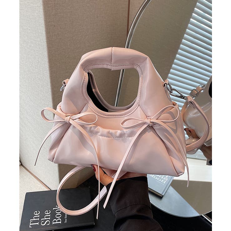 HOOK for girls 2WAY リボンデザイン フェイクレザー バッグ | HOOK | 詳細画像7 