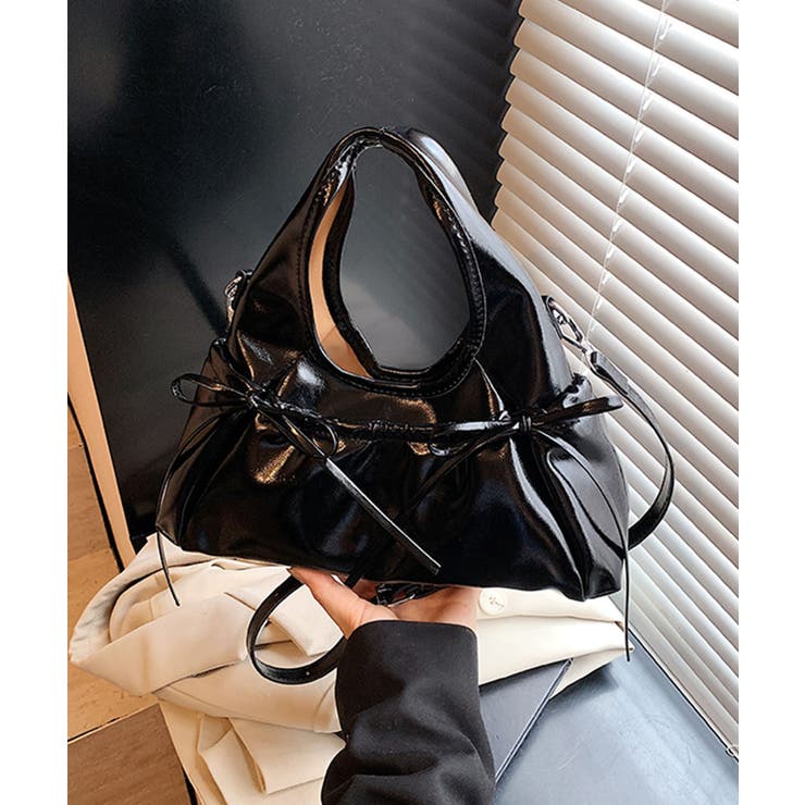 HOOK for girls 2WAY リボンデザイン フェイクレザー バッグ | HOOK | 詳細画像4 