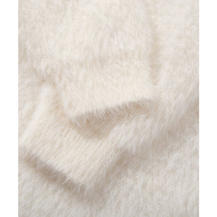 HOOK for girls レースハートゆるニットプルオーバー | HOOK | 詳細画像8 