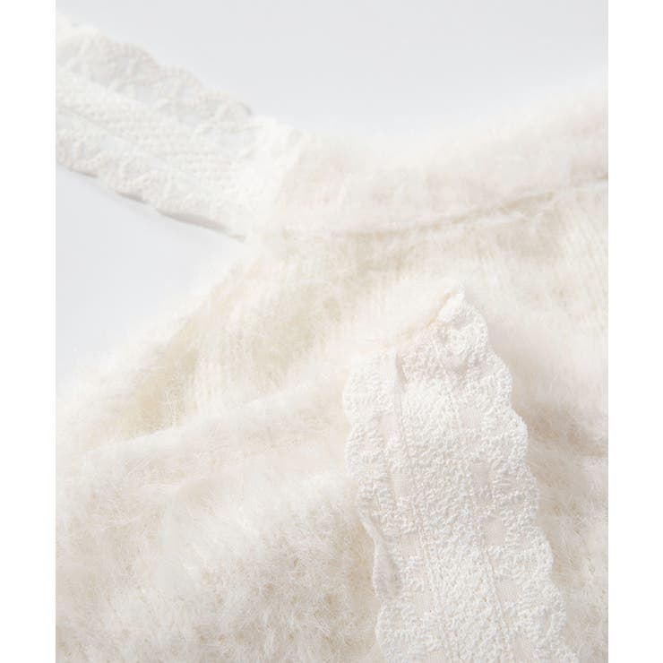 HOOK for girls レースハートゆるニットプルオーバー | HOOK | 詳細画像7 