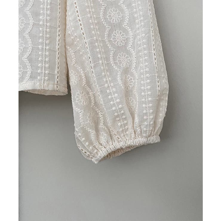 レースブラウス 韓国ファッション トップス | aimoha  | 詳細画像10 