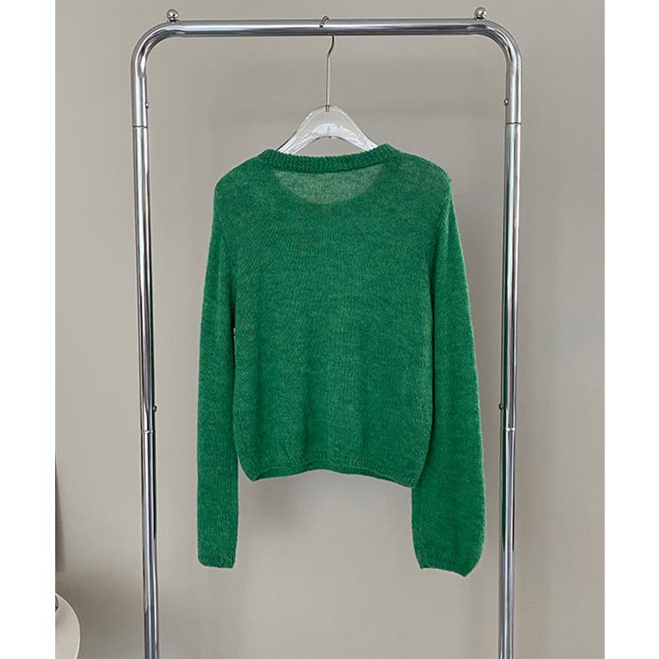 フラワー刺繍セーター 韓国 ライク | aimoha  | 詳細画像21 