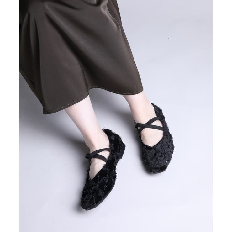 shoes365】立体花デザインのパンプス[品番：XT000011463]｜aimoha