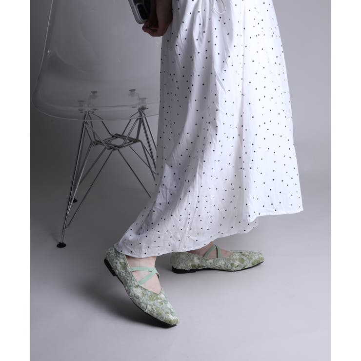 shoes365】立体花デザインのパンプス[品番：XT000011463]｜aimoha