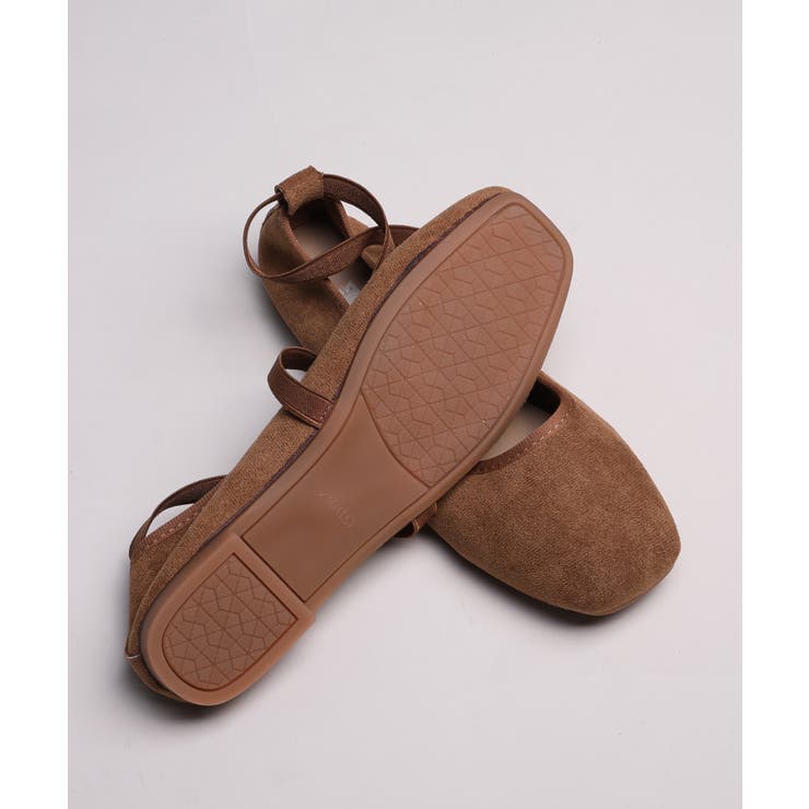 【shoes365】スエード素材のクロスストラップバレエシューズ | aimoha  | 詳細画像46 