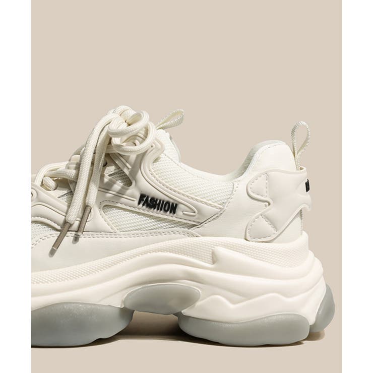 Sneakersy z kontrastowymi elementami Kolor brudny róż