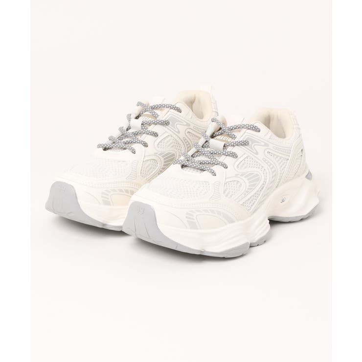 【shoes365】メッシュパネル厚底スニーカー | aimoha men | 詳細画像10 