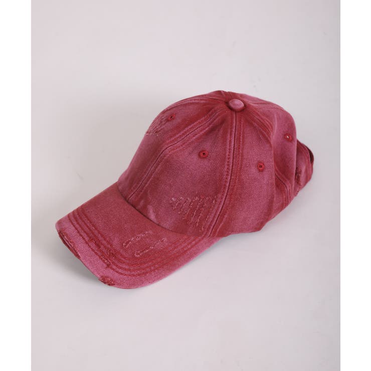 【GENXDER】ウォッシュダメージキャップ | aimoha  | 詳細画像7 