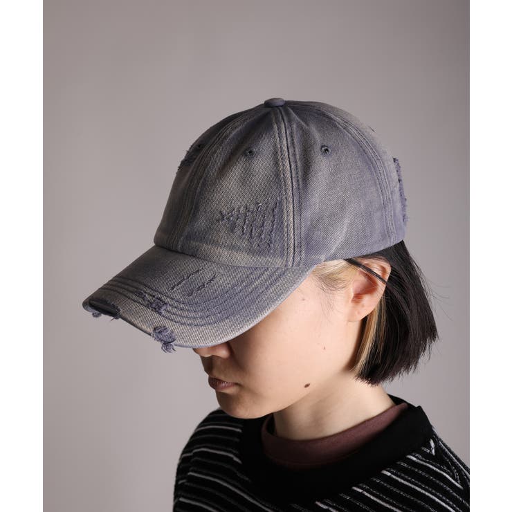 ウォッシュドダメージキャップ / Washed Damage Cap（キャップ
