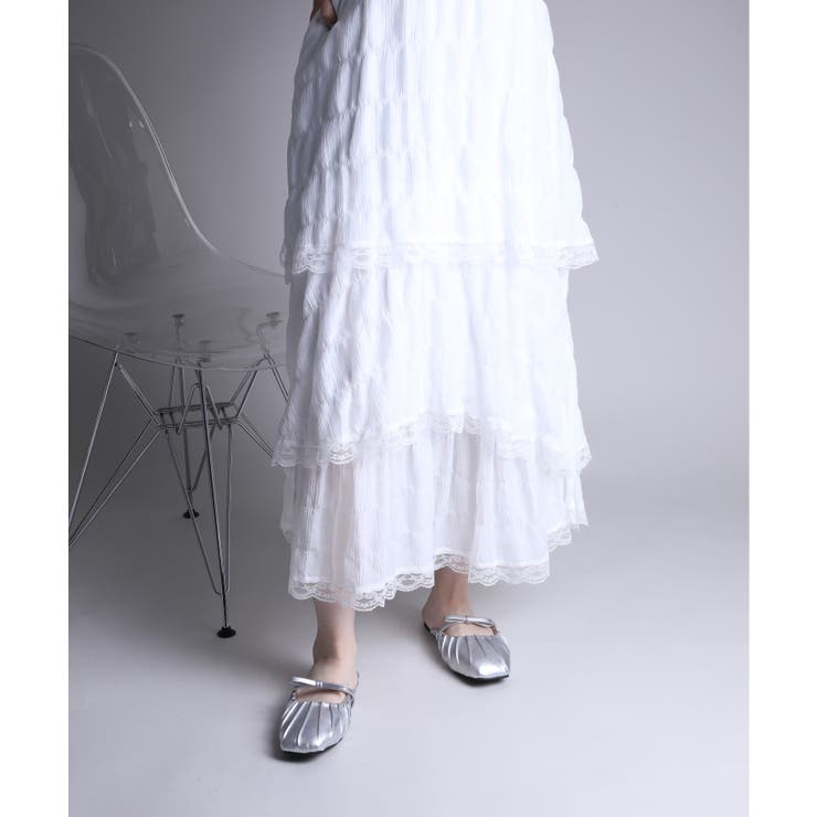 【shoes365】シャーリングリボンサンダル | aimoha  | 詳細画像11 