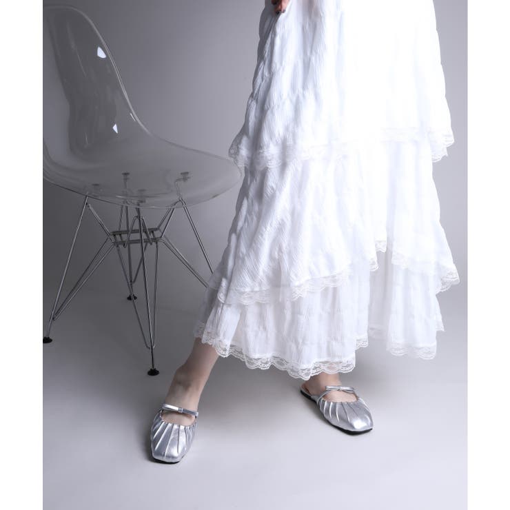 【shoes365】シャーリングリボンサンダル | aimoha  | 詳細画像13 