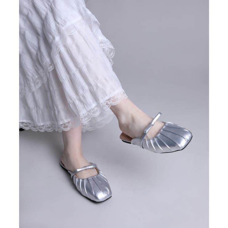 【shoes365】シャーリングリボンサンダル | aimoha  | 詳細画像14 