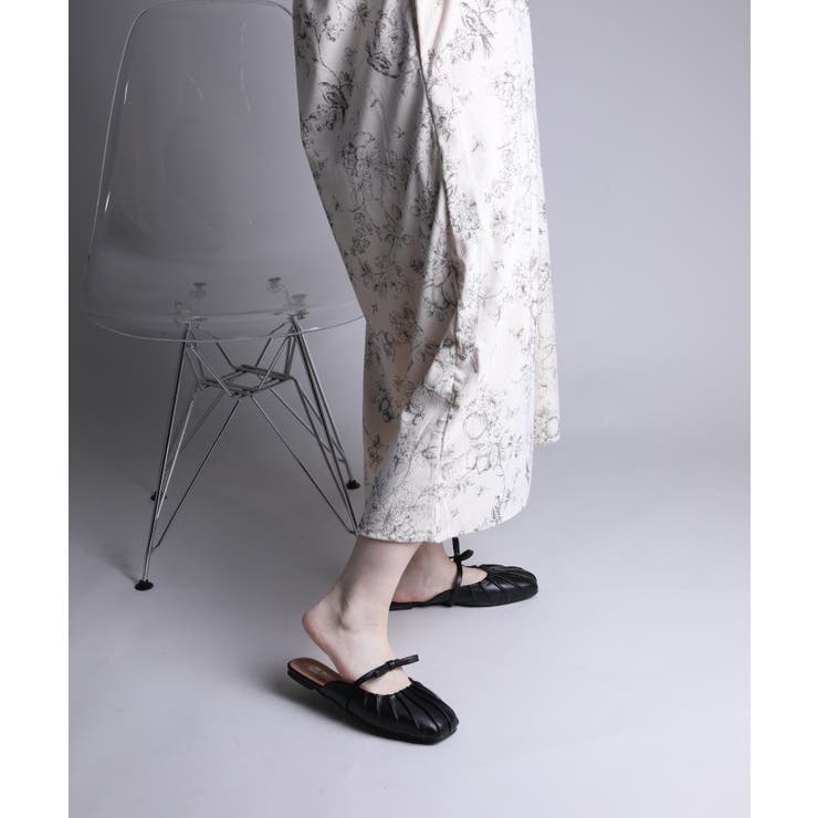 【shoes365】シャーリングリボンサンダル | aimoha  | 詳細画像18 