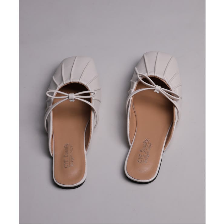 【shoes365】シャーリングリボンサンダル | aimoha  | 詳細画像36 