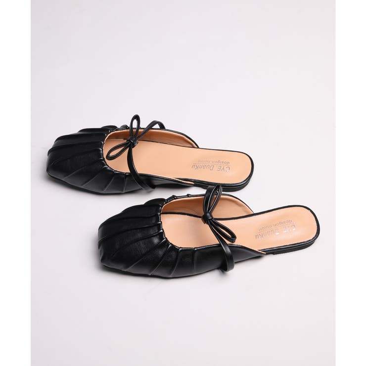 【shoes365】シャーリングリボンサンダル | aimoha  | 詳細画像41 