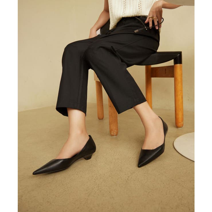 【shoes365】レザーフレンチエレガンス ポインテッドトゥパンプス | aimoha  | 詳細画像22 