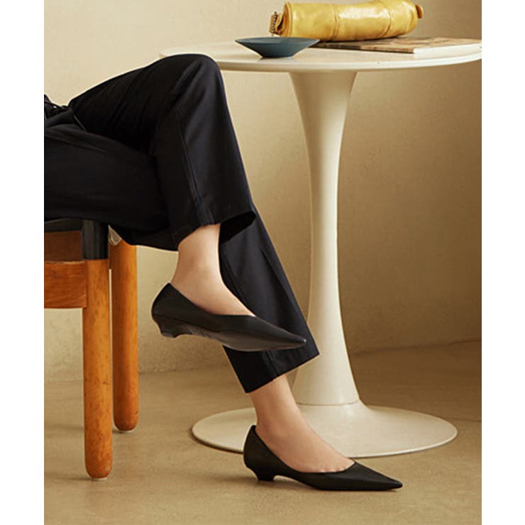 【shoes365】レザーフレンチエレガンス ポインテッドトゥパンプス | aimoha  | 詳細画像3 