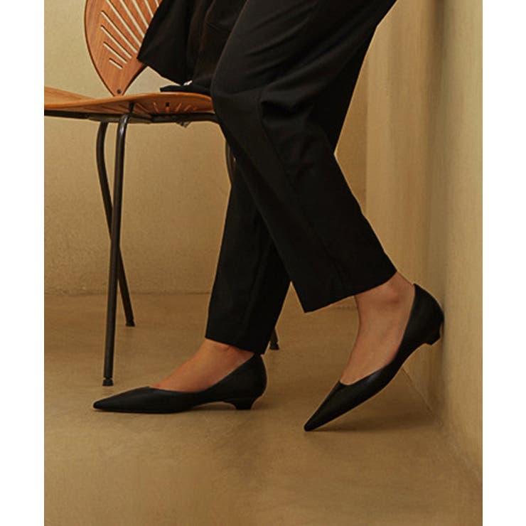 【shoes365】レザーフレンチエレガンス ポインテッドトゥパンプス | aimoha  | 詳細画像7 