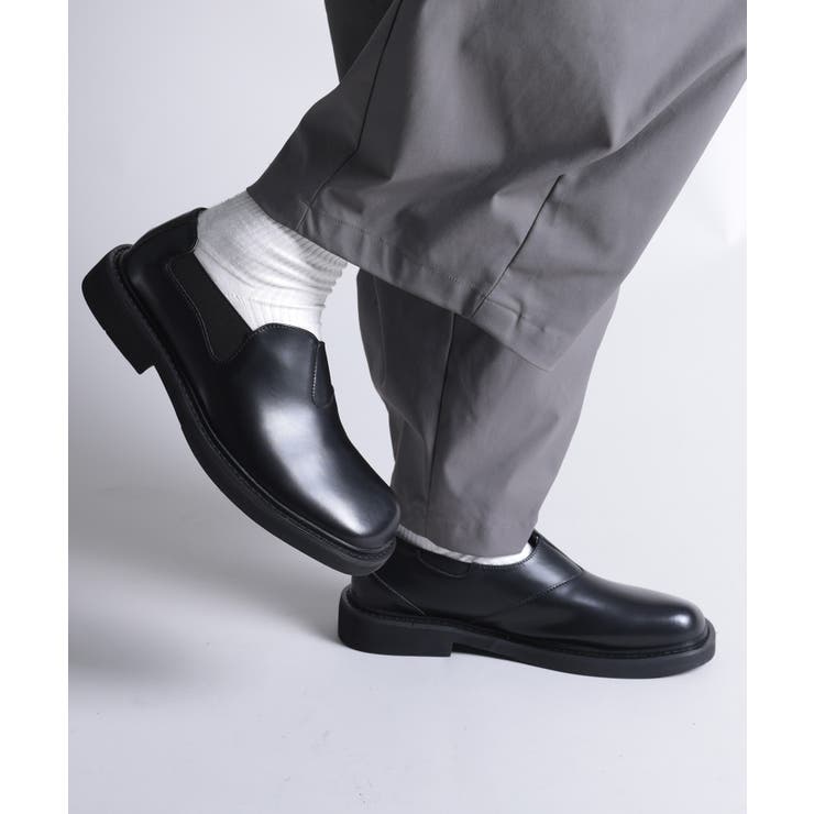 shoes365】レースレス ゴアレザーシューズ[品番：XT000012166]｜aimoha men（アイモハ）のメンズ ファッション通販｜SHOPLIST（ショップリスト）