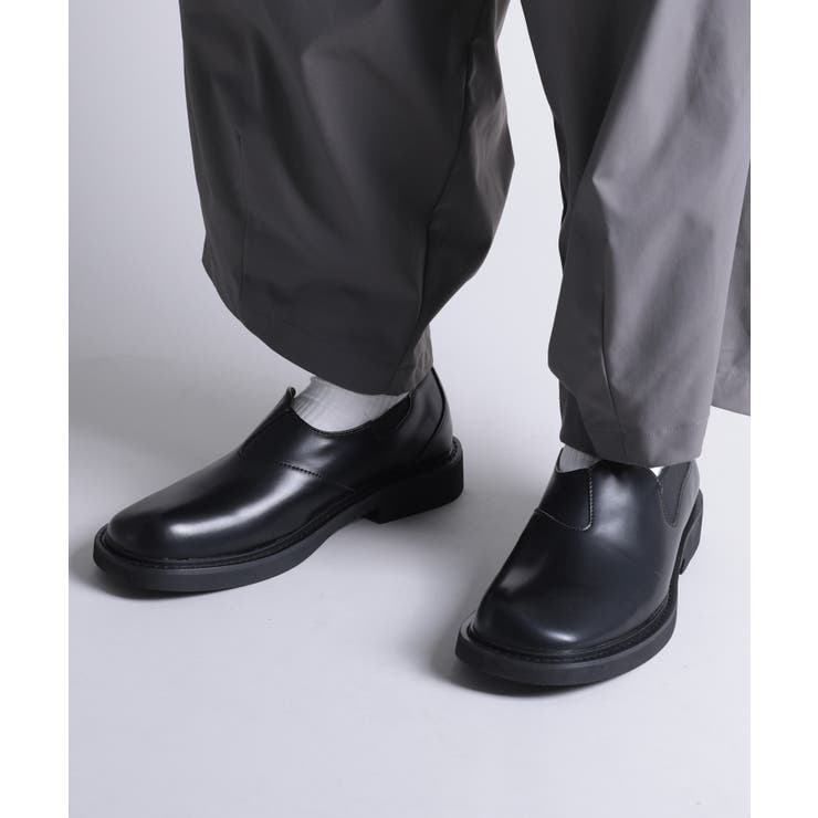 shoes365】レースレス ゴアレザーシューズ[品番：XT000012166