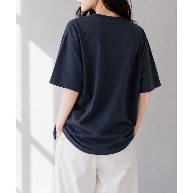 ヴィンテージ風ロゴTシャツ | aimoha  | 詳細画像3 