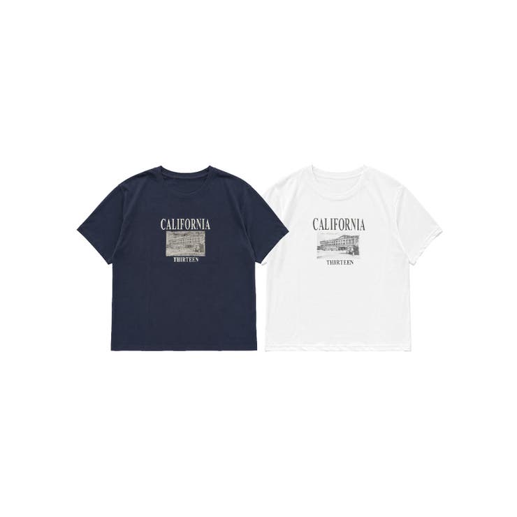 ヴィンテージ風ロゴTシャツ | aimoha  | 詳細画像10 