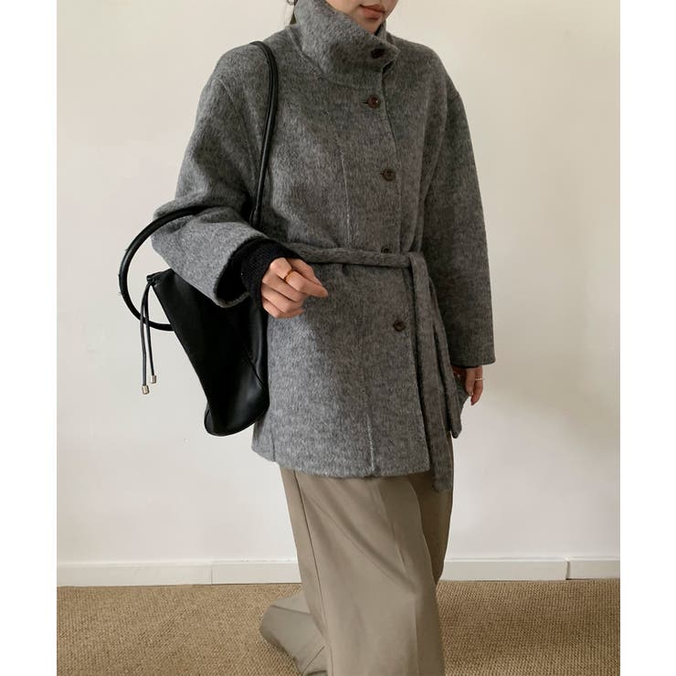 DECADE CLASSIC リバーウールステンカラーコート | DECADECLASSIC | 詳細画像2 