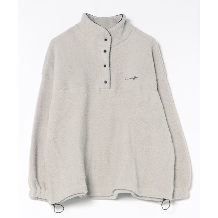 ボアプルオーバー ボアトレーナー オーバーサイズ 秋冬【AW】 | aimoha  | 詳細画像43 